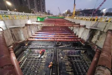 鄭州市軌道交通7號(hào)線(xiàn)一期土建工程，鋼支撐租賃